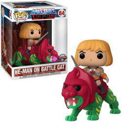 Masters of the Universe beeldje Funko POP! He-Man op Battle Cat 10 cm