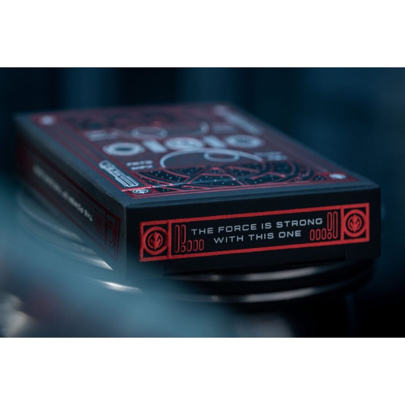 Star Wars jeu de cartes à jouer Red Version