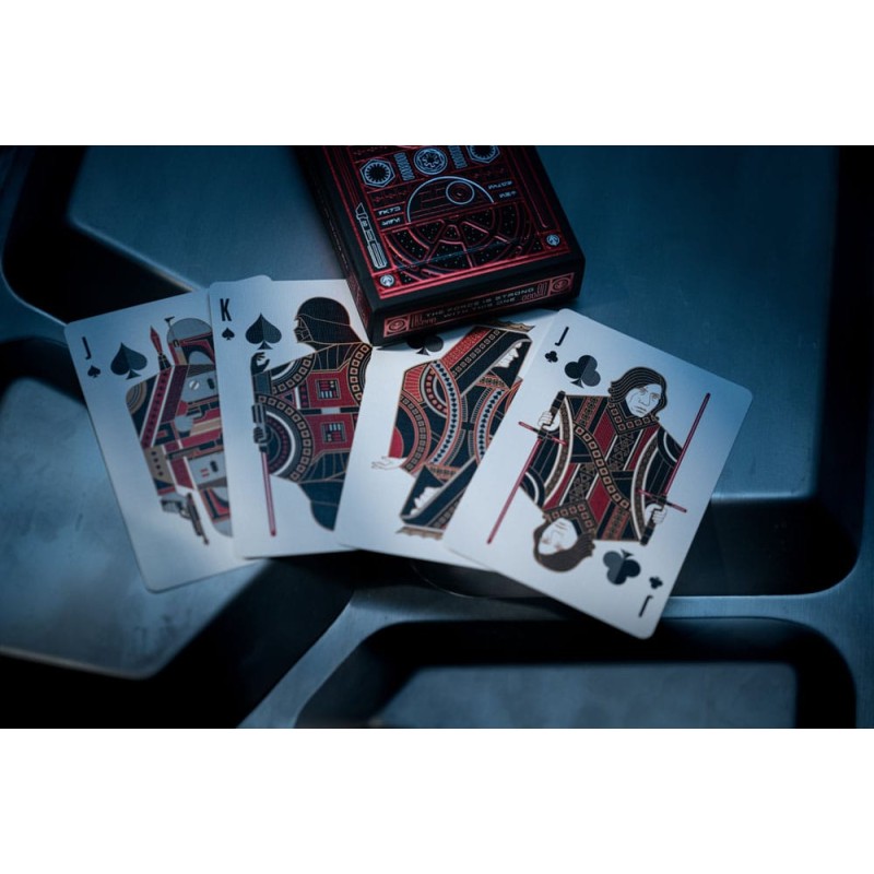 Star Wars jeu de cartes à jouer Red Version