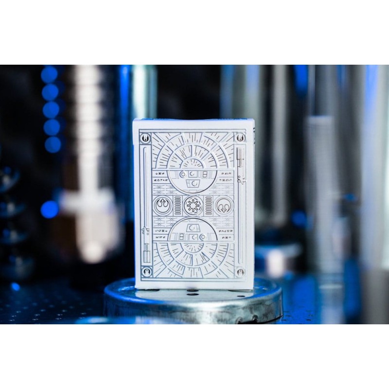 Star Wars jeu de cartes à jouer Silver Edition Light Side