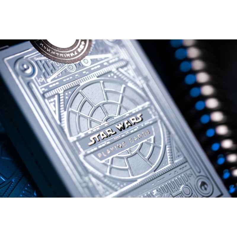 Star Wars jeu de cartes à jouer Silver Edition Light Side