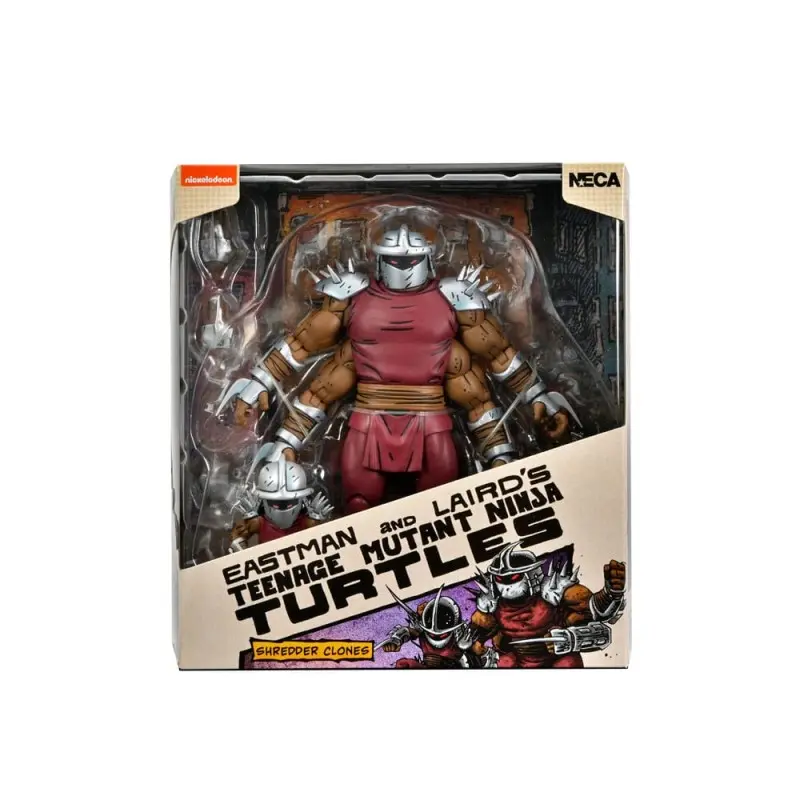 Tortues Ninja (Mirage Comics) figurine Shredder Clone & Mini Shredder (Deluxe) 18 cm | 0634482542903