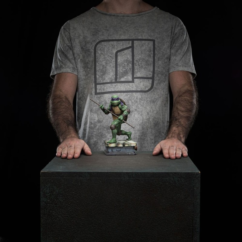 Tortues Ninja statuette 1/10 Art Scale Donatello 18 cm       