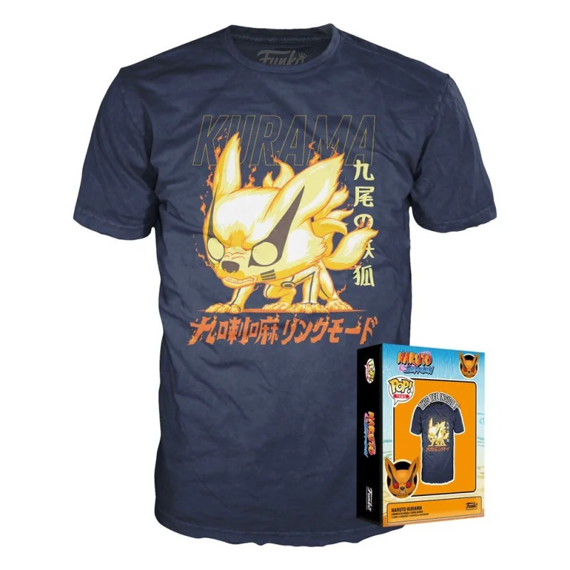 License: Naruto
Product: Naruto Funko POP! Boxed T-Shirt Kurama
Brand: Funko