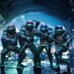 Tortues Ninja statuette 1/10 Art Scale Donatello 18 cm       