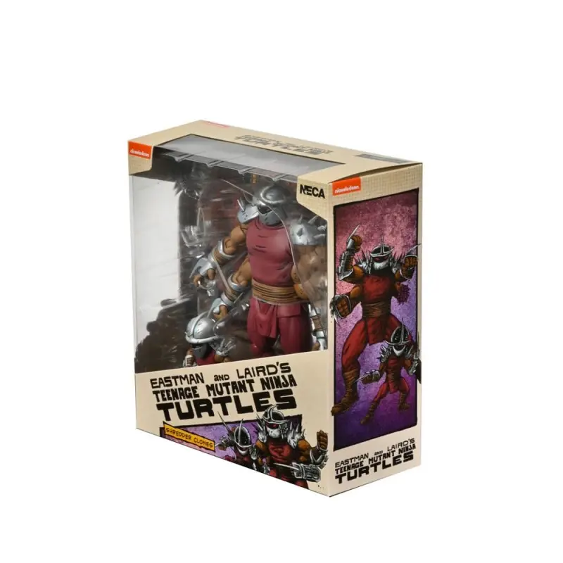 Tortues Ninja (Mirage Comics) figurine Shredder Clone & Mini Shredder (Deluxe) 18 cm | 0634482542903