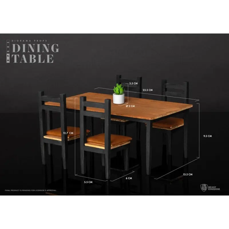 Diorama Props Series accessoires pour figurines Dining Table Set | 4711203440918