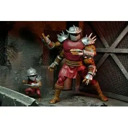 Tortues Ninja (Mirage Comics) figurine Shredder Clone & Mini Shredder (Deluxe) 18 cm | 0634482542903