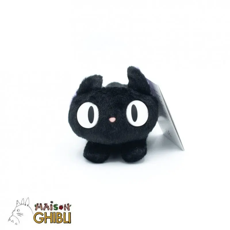 Kiki la petite sorcière peluche beanie Jiji Fluffy 15 cm | 3760226375524