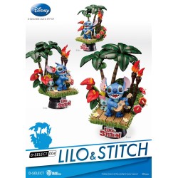 Disney diorama PVC D-Stage Stitch 14 cm