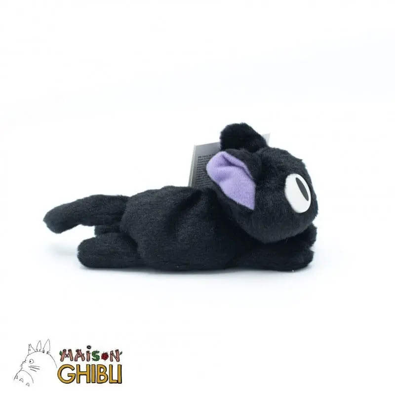 Kiki la petite sorcière peluche beanie Jiji Fluffy 15 cm | 3760226375524