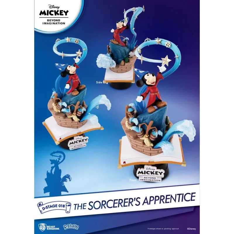 Mickey Beyond Imagination diorama PVC D-Stage The Sorcerer's Apprentice 15 cm | 4711385241198