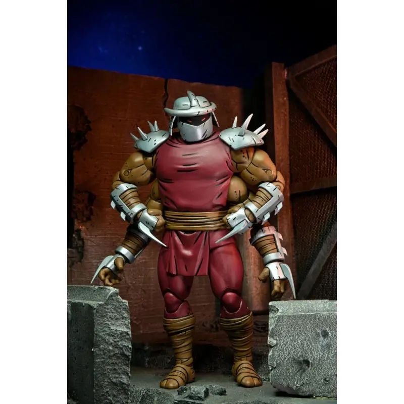 Tortues Ninja (Mirage Comics) figurine Shredder Clone & Mini Shredder (Deluxe) 18 cm | 0634482542903