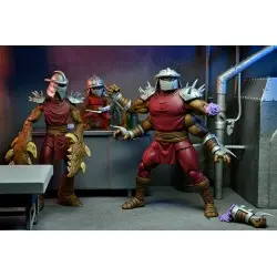 Tortues Ninja (Mirage Comics) figurine Shredder Clone & Mini Shredder (Deluxe) 18 cm | 0634482542903