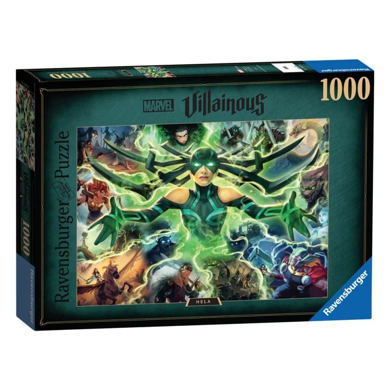 Licentie: Marvel
Product: Ravensburger Puzzel - Marvel Schurken: Hela - 1000p
Uitgever: Ravensburger