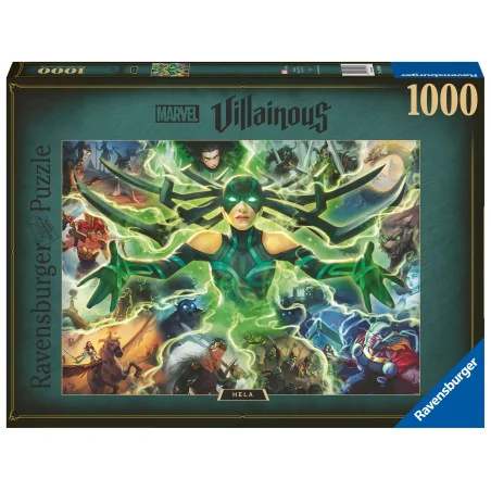 Licentie: Marvel
Product: Ravensburger Puzzel - Marvel Schurken: Hela - 1000p
Uitgever: Ravensburger