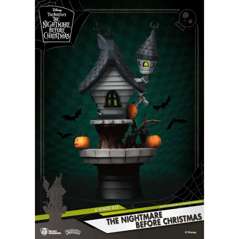 L´étrange Noël de Mr. Jack diorama PVC D-Stage Jack's Haunted House 15 cm | 4711385241334