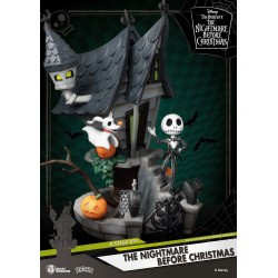 L´étrange Noël de Mr. Jack diorama PVC D-Stage Jack's Haunted House 15 cm