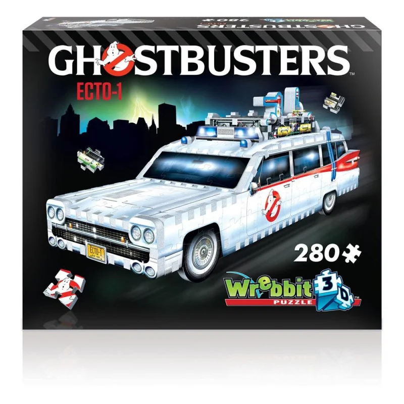 License: Ghostbusters
Product: Ecto-1 3D Puzzle (280 pieces)
Publisher: Wrebbit Puzzle