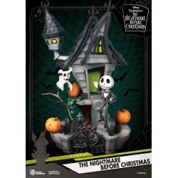 L´étrange Noël de Mr. Jack diorama PVC D-Stage Jack's Haunted House 15 cm