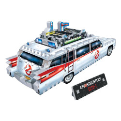 licence : SOS Fantômes produit : Puzzle 3D Ecto-1 (280 pièces) éditeur : Wrebbit Puzzle