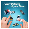 licence : SOS Fantômes produit : Puzzle 3D Ecto-1 (280 pièces) éditeur : Wrebbit Puzzle