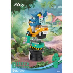 Disney diorama PVC D-Stage Stitch Coin Ride 16 cm
