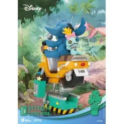 Disney diorama PVC D-Stage Stitch Coin Ride 16 cm | 4711385243345