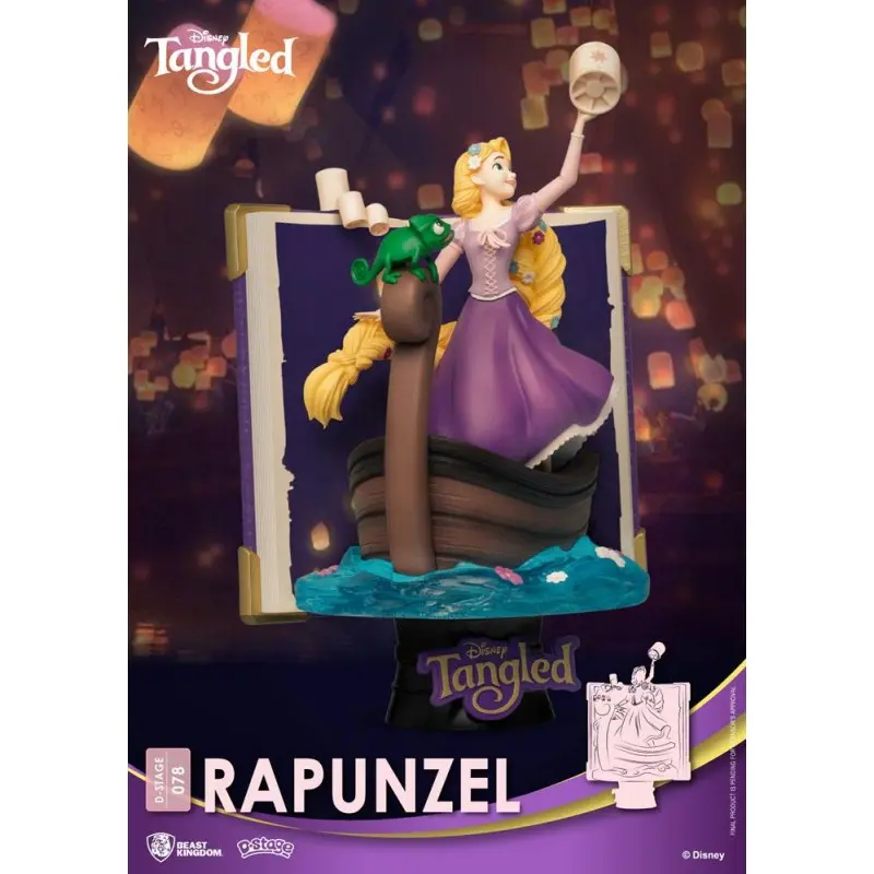 Disney diorama PVC D-Stage Story Book Series Rapunzel 15 cm | 4711061146045