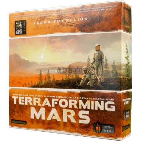 jeu : Terraforming Mars éditeur : Intrafin Games version française
