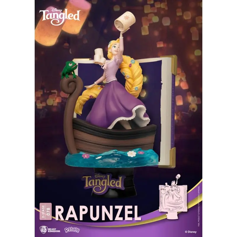 Disney diorama PVC D-Stage Story Book Series Rapunzel 15 cm | 4711061146045