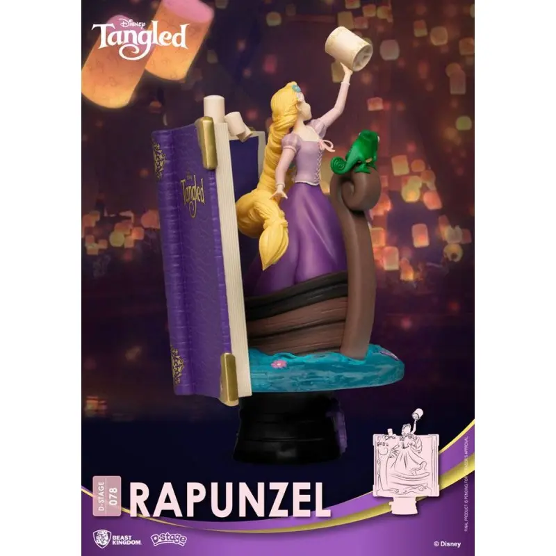 Disney diorama PVC D-Stage Story Book Series Rapunzel 15 cm | 4711061146045