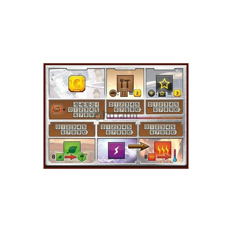 jeu : Terraforming Mars
éditeur : Intrafin Games
version française