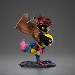 X-Men 97 figurine Mini Co. PVC Gambit and Wolverine 23 cm     | 0618231956494