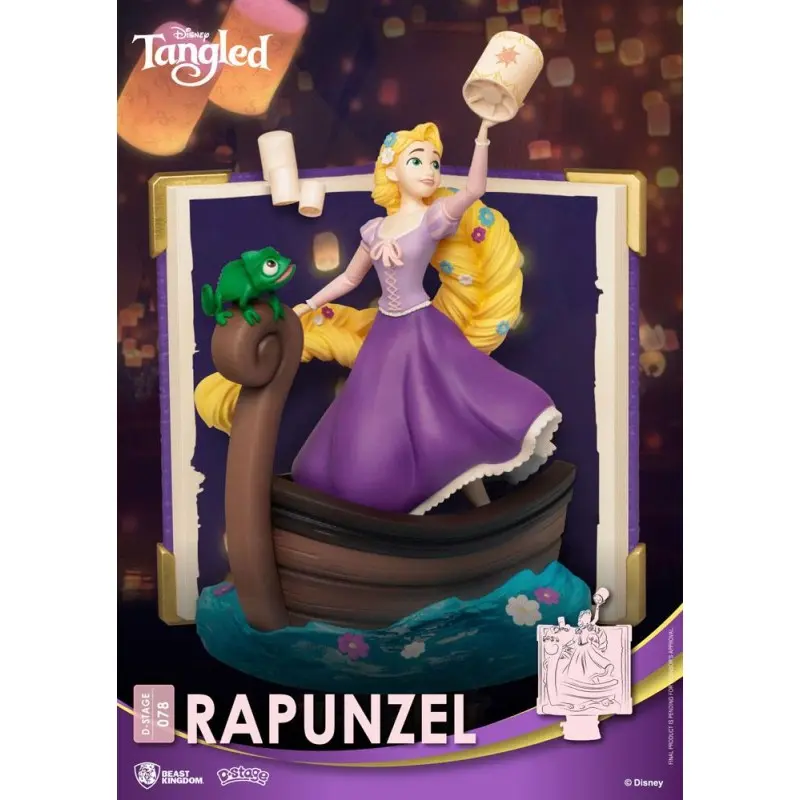 Disney diorama PVC D-Stage Story Book Series Rapunzel 15 cm | 4711061146045