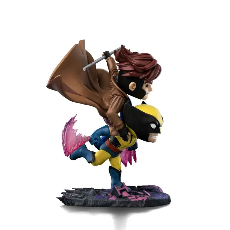 X-Men 97 figurine Mini Co. PVC Gambit and Wolverine 23 cm     | 0618231956494