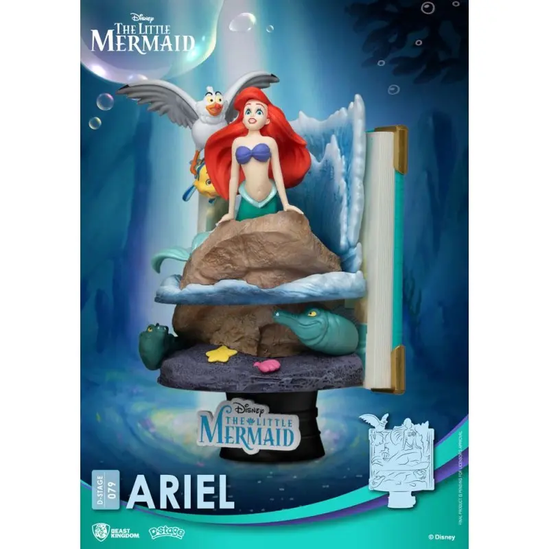 Disney diorama PVC D-Stage Story Book Series Ariel 15 cm | 4711061146052