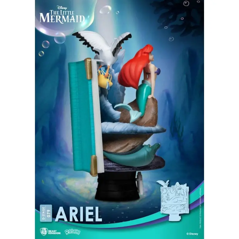 Disney diorama PVC D-Stage Story Book Series Ariel 15 cm | 4711061146052