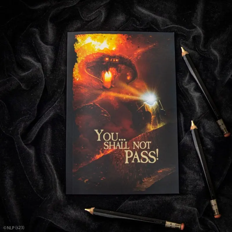 Le Seigneur des Anneaux carnet You... Shall not pass! | 4895205612020