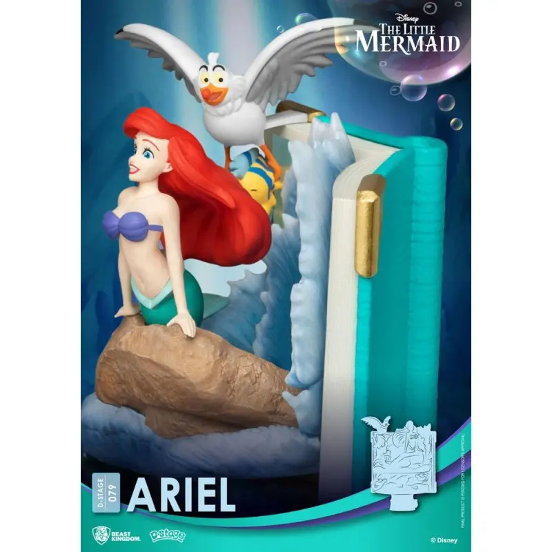 Disney diorama PVC D-Stage Story Book Series Ariel 15 cm | 4711061146052