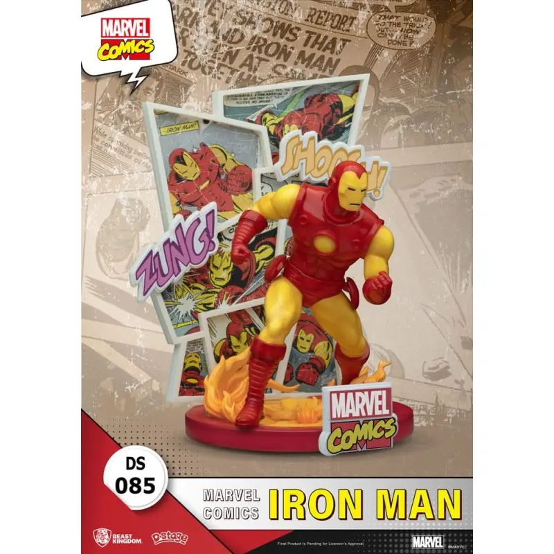Marvel Comics diorama PVC D-Stage Iron Man 16 cm | 4711385240955