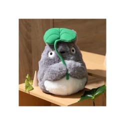 Mon voisin Totoro Nakayoshi Figurine en peluche Big Totoro with leaf 21 cm