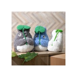 Mon voisin Totoro Nakayoshi Figurine en peluche Big Totoro with leaf 21 cm