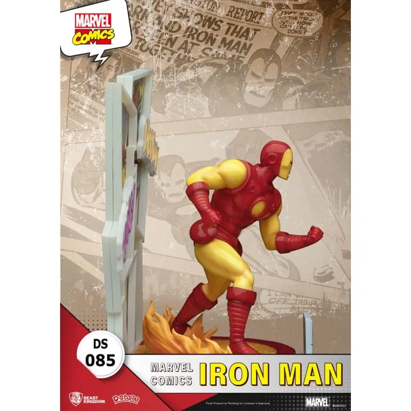 Marvel Comics diorama PVC D-Stage Iron Man 16 cm | 4711385240955