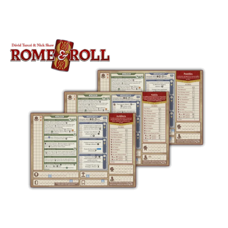 Rome & Roll - Extension Personnages | 