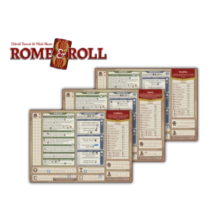 Rome & Roll - Extension Personnages | 