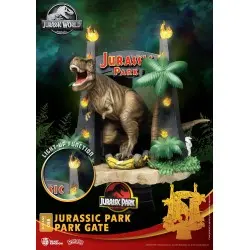 Jurassic Park diorama PVC D-Stage Park Gate 15 cm reproduction | 4711061148117