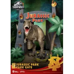 Jurassic Park diorama PVC D-Stage Park Gate 15 cm reproduction | 4711061148117