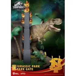 Jurassic Park diorama PVC D-Stage Park Gate 15 cm reproduction | 4711061148117