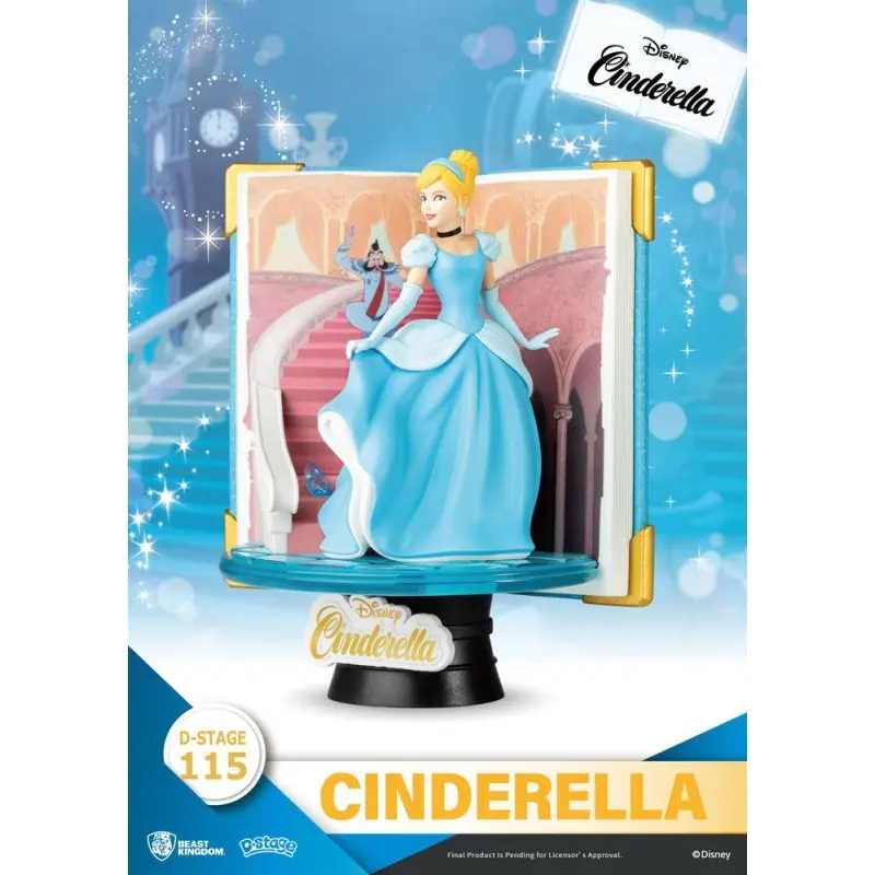 Disney Book Series diorama PVC D-Stage Cinderella 13 cm | 4711203447344